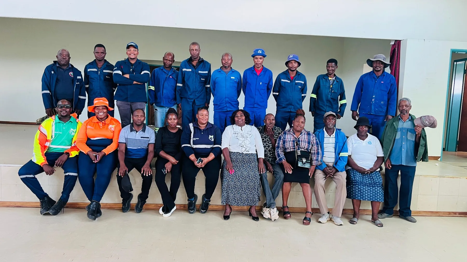 Beyond Build team with Shaleng community leaders