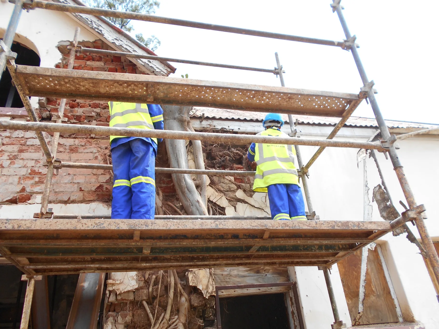 Renovation work at the Rustenburg Child Protection Unit