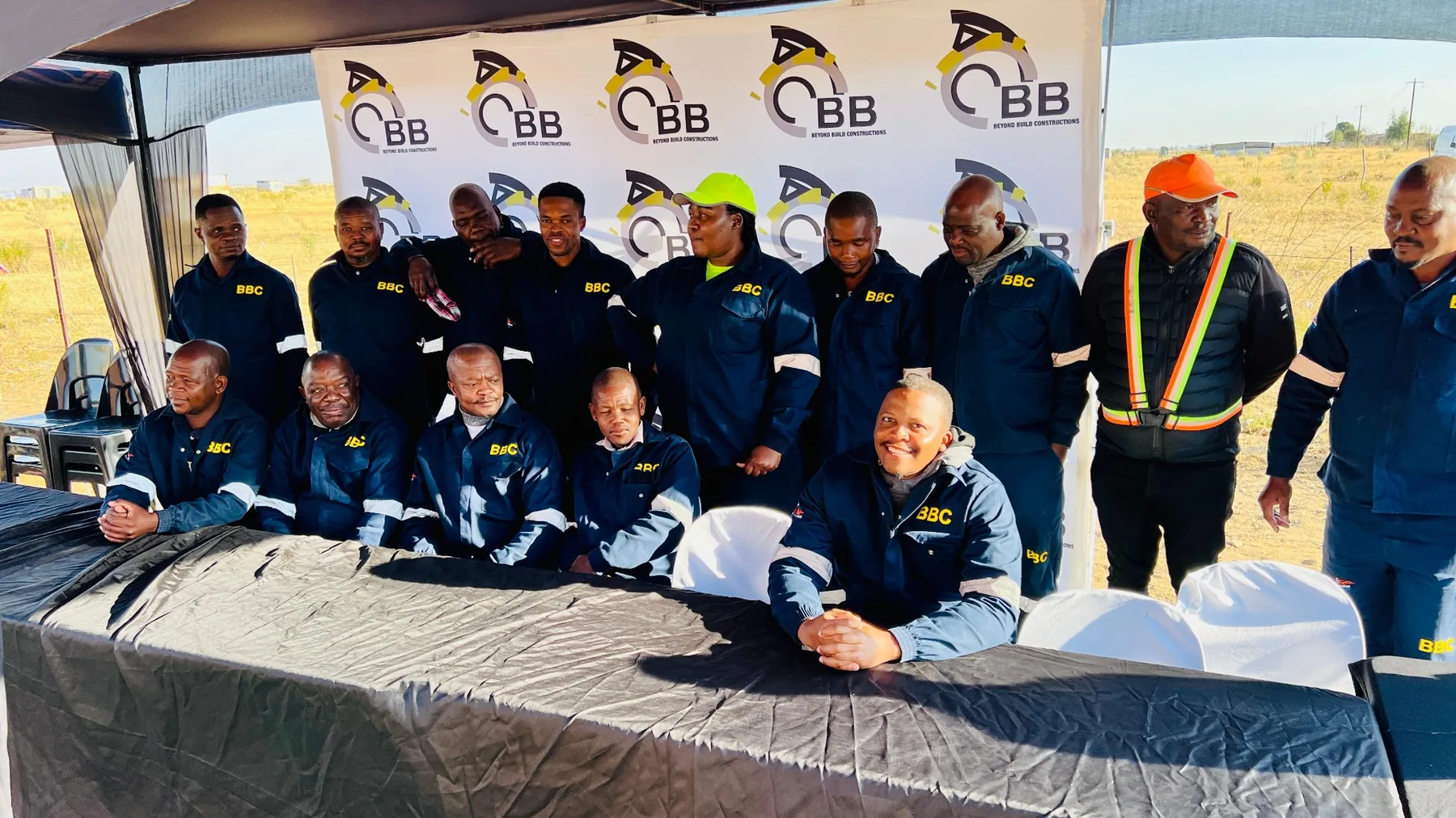 Beyond Build team on site